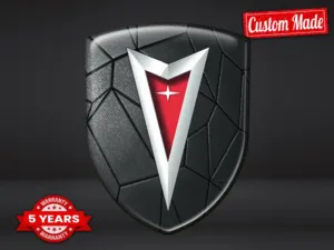 Pontiac Banner Parabrisas Auto Pro Máximo Duradero Estiloso